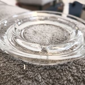 Vintage glass ashtray